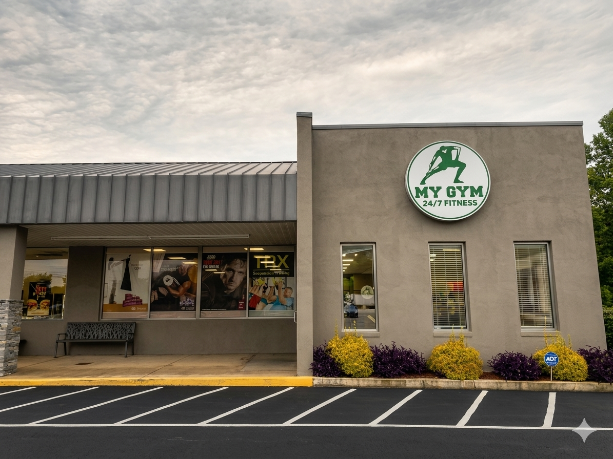 MyGym 24/7 Fitness storefront in Columbus, NC